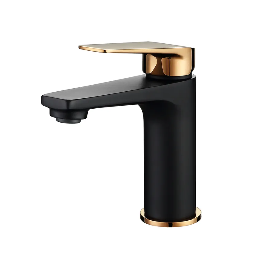 INSPIRE ZEVIO BASIN MIXER BRUSHED GOLD