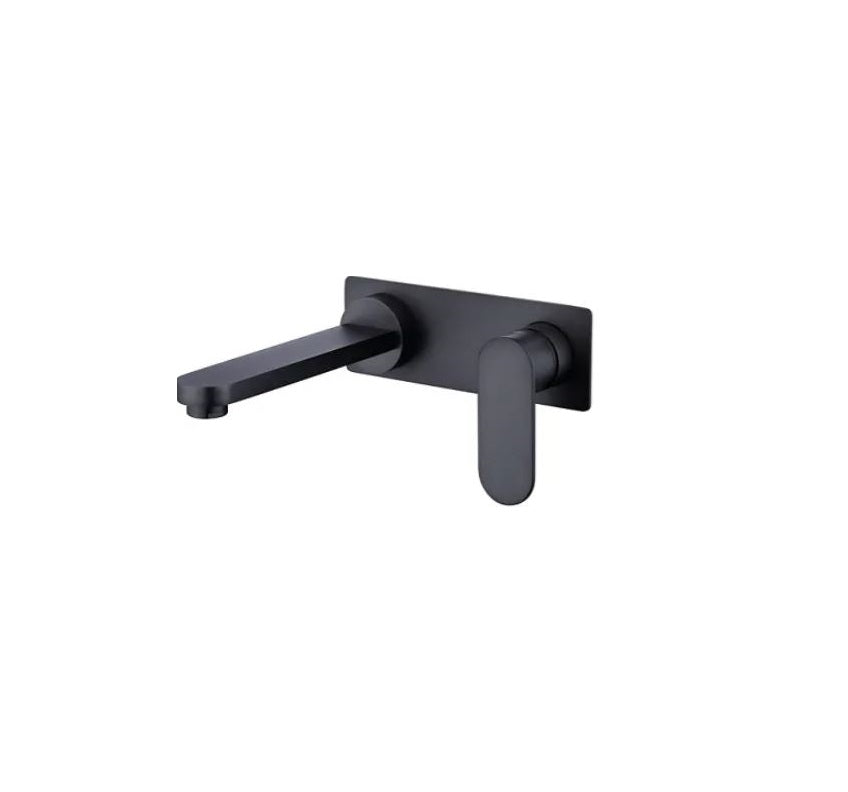 INSPIRE VETTO WALL BASIN MIXER MATTE BLACK