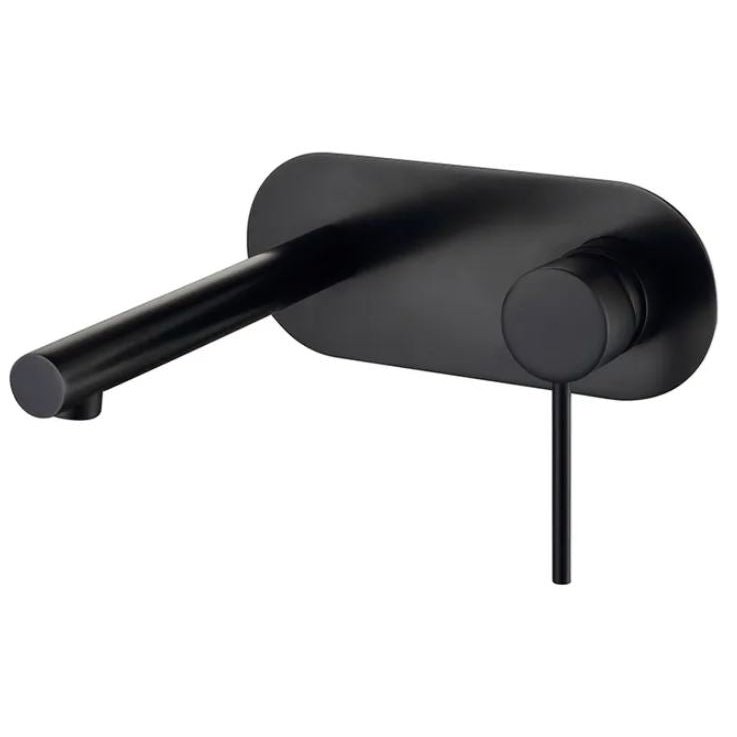 INSPIRE ROUL WALL BASIN MIXER MATTE BLACK