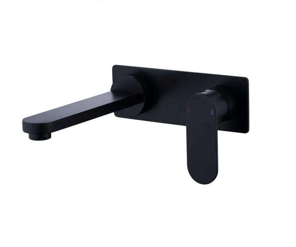 INSPIRE VETTO WALL BASIN MIXER MATTE BLACK