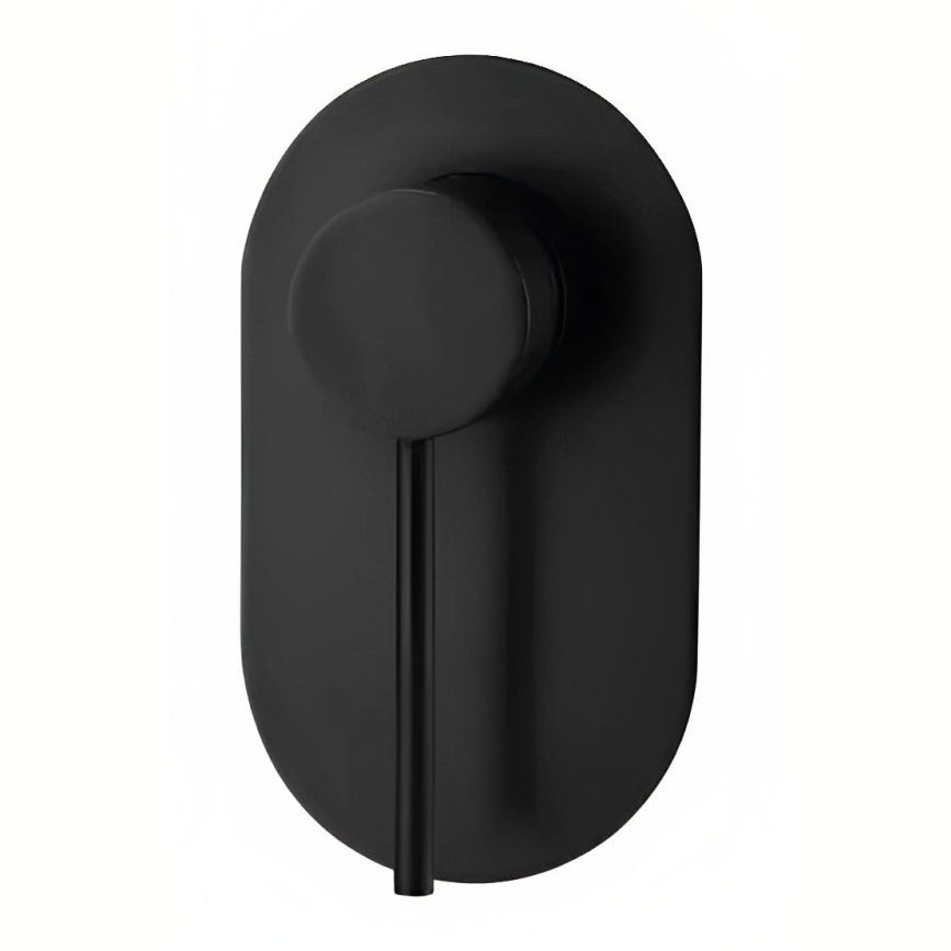 INSPIRE ROUL SHOWER MIXER MATTE BLACK AND ROSE GOLD