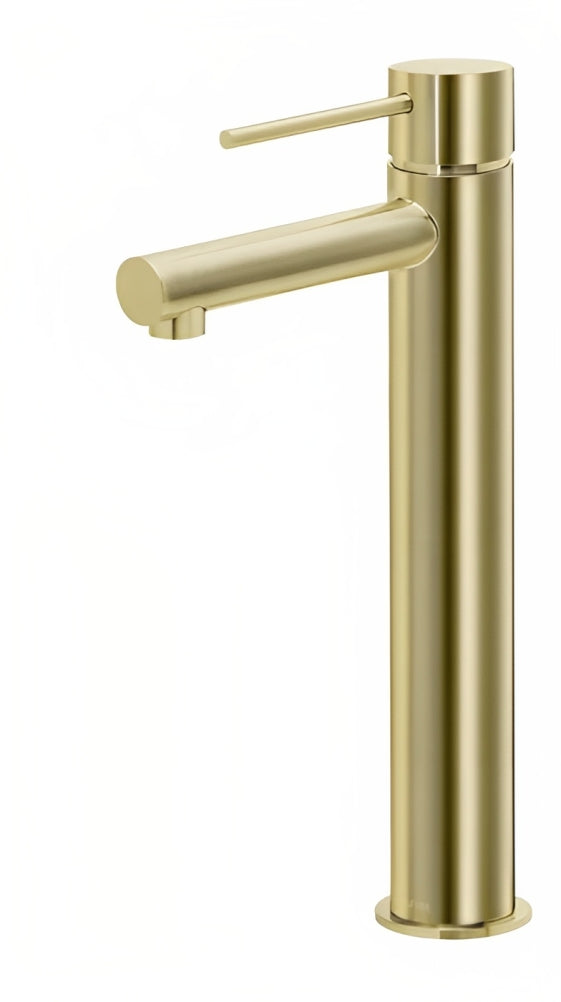 INSPIRE ROUL TALL BASIN MIXER BRUSHED GOLD