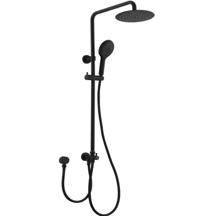 INSPIRE PAVIA DUAL HOSE SHOWER SYSTEM MATTE BLACK