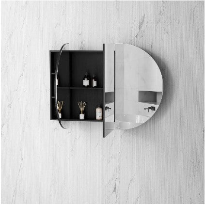 OTTI BONDI SHAVING CABINET BLACK OAK 1200MM