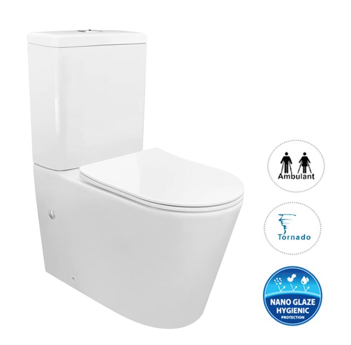 INSPIRE FEANZA IFTSPKVA TORNADO-X TOILET GLOSS WHITE