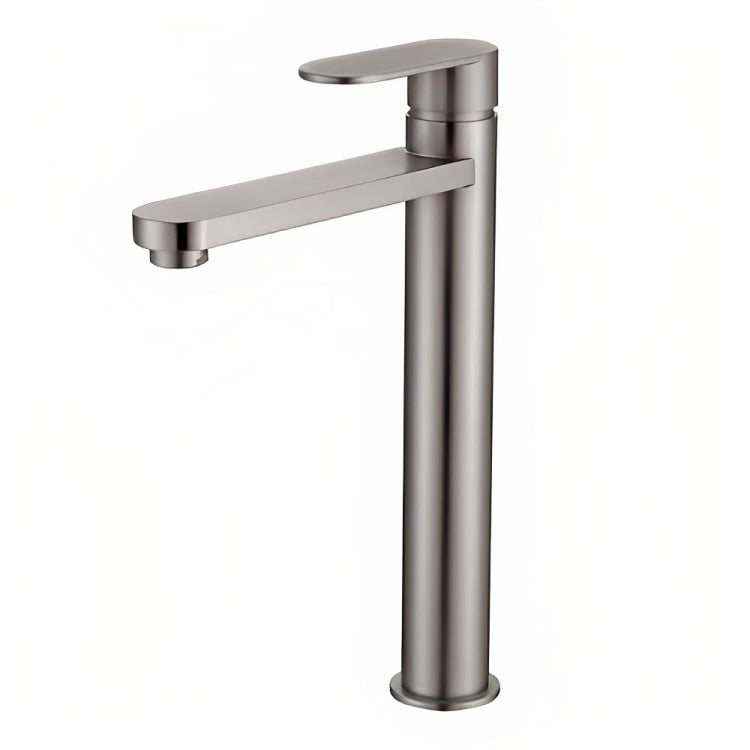 INSPIRE VETTO TALL BASIN MIXER MATTE BLACK AND ROSE GOLD