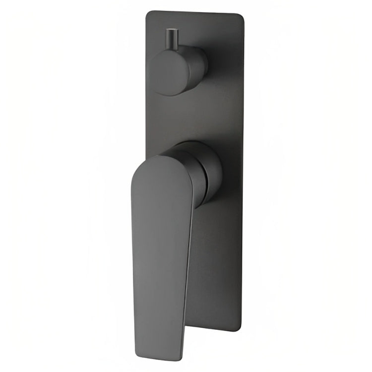 INSPIRE ZEVIO WALL DIVERTER MIXER MATTE BLACK