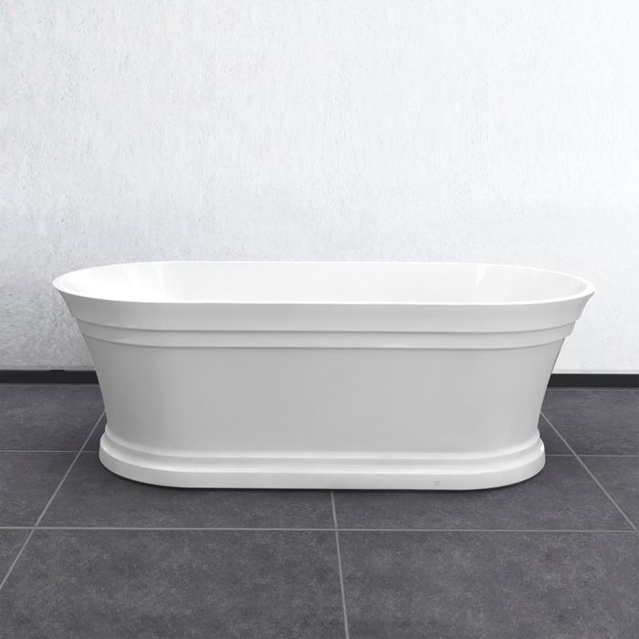 INSPIRE HAMPTON GLOSS WHITE FREESTANDING BATH 1700MM