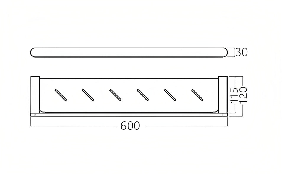 INSPIRE VETTO METAL SHELF GUN METAL