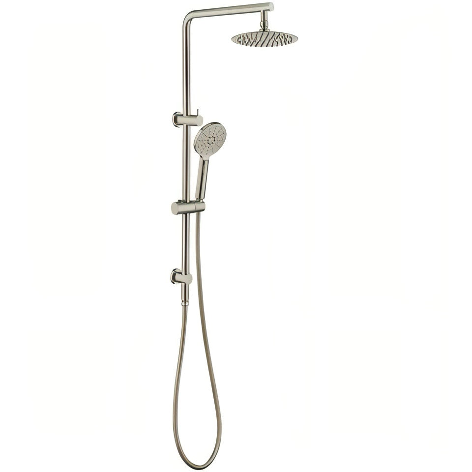 INSPIRE PAVIA COMBO SHOWER SET WITH SINGLE HOSE TOP INLET GUN METAL