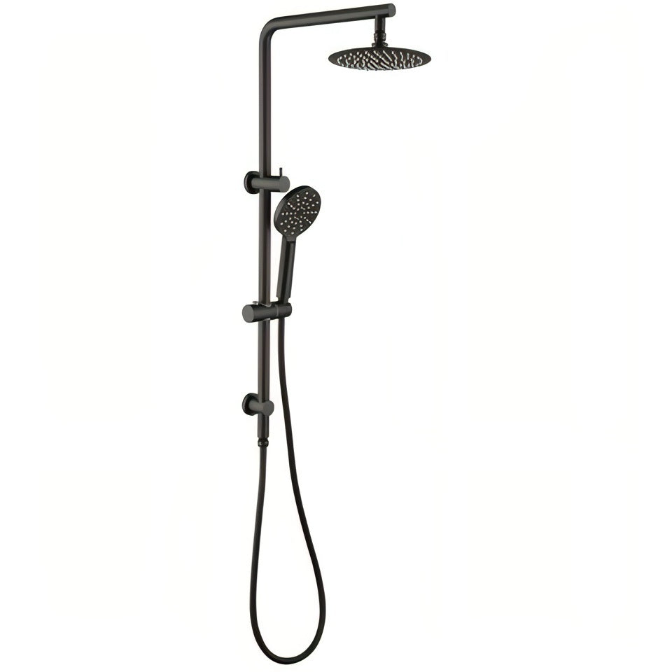 INSPIRE PAVIA COMBO SHOWER SET WITH SINGLE HOSE TOP INLET BRUSHED GOLD