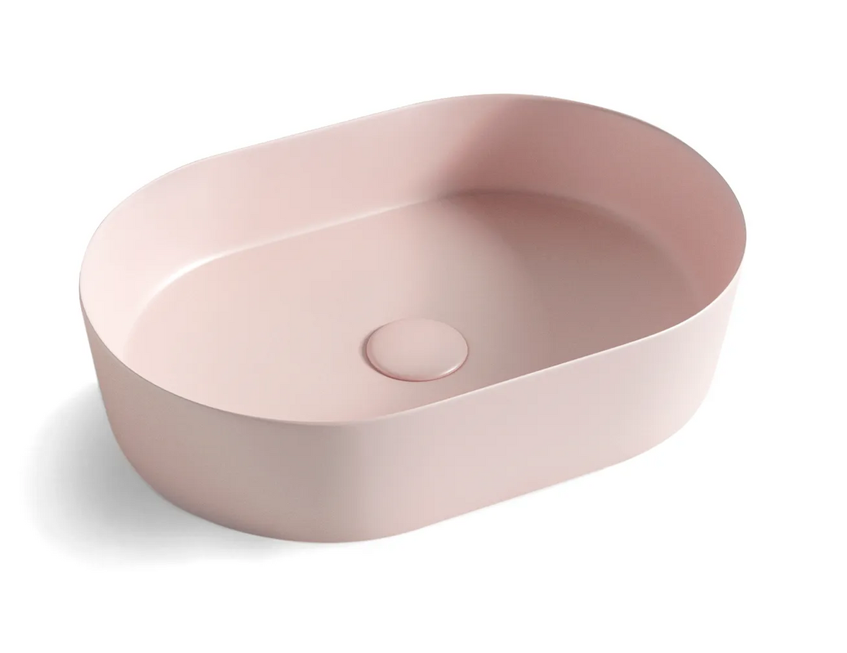 OTTI QUAY OVAL BASIN MATTE BLACK 500MM