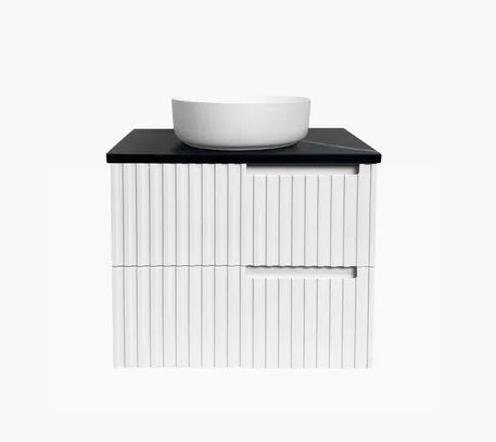 OTTI NOOSA MATTE WHITE 600MM WALL HUNG VANITY