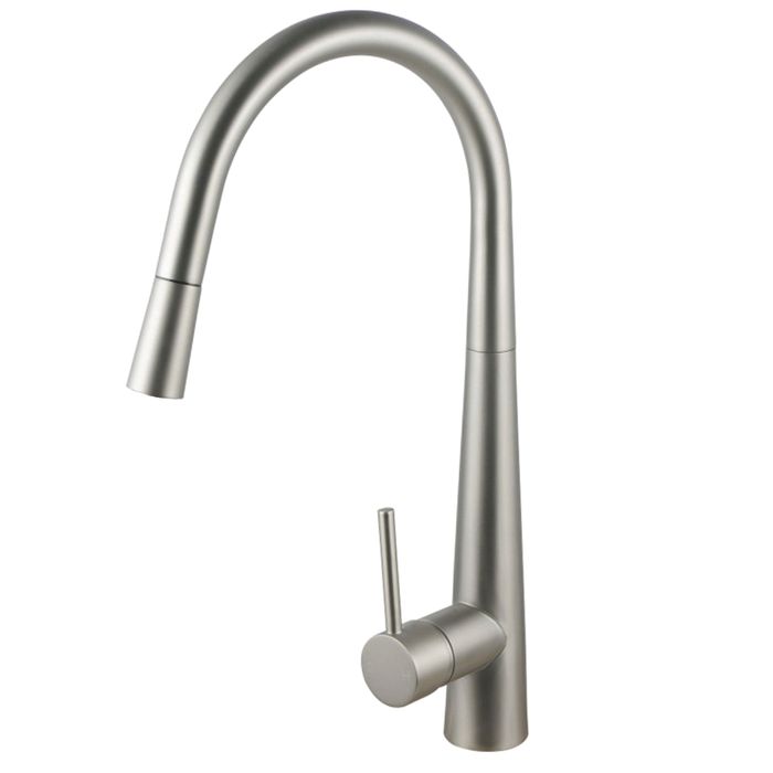 INSPIRE PULL OUT SINK MIXER 420MM BLACK