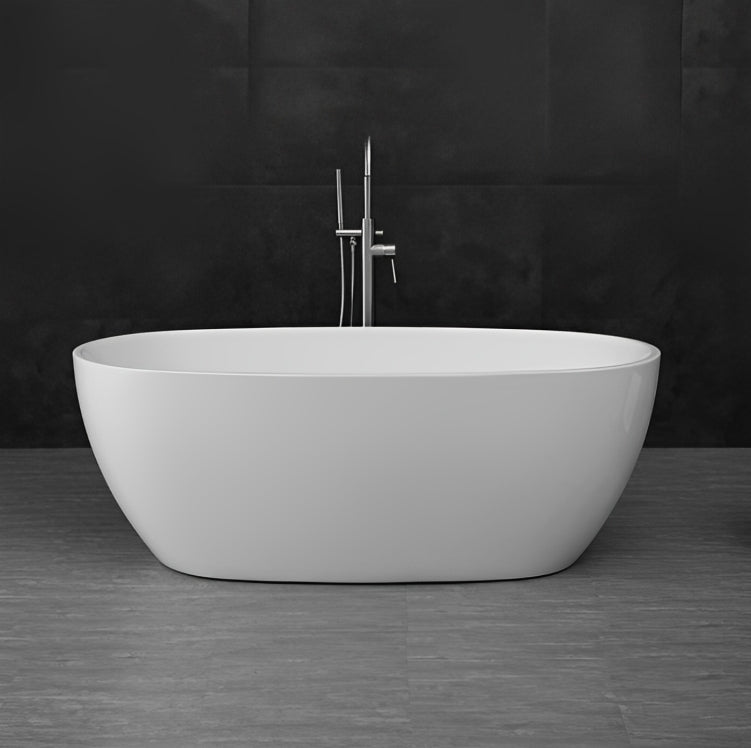 INSPIRE VINNY FREE STANDING BATHTUB MATTE WHITE (AVAILABLE IN 1500MM AND 1700MM)