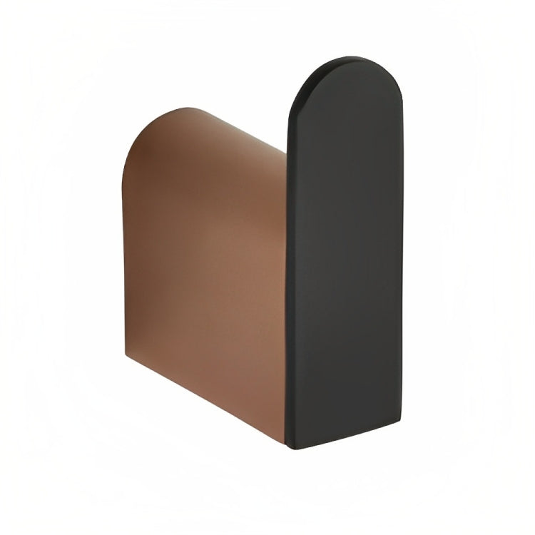 INSPIRE ZEVIO ROBE HOOK MATTE BLACK AND ROSE GOLD