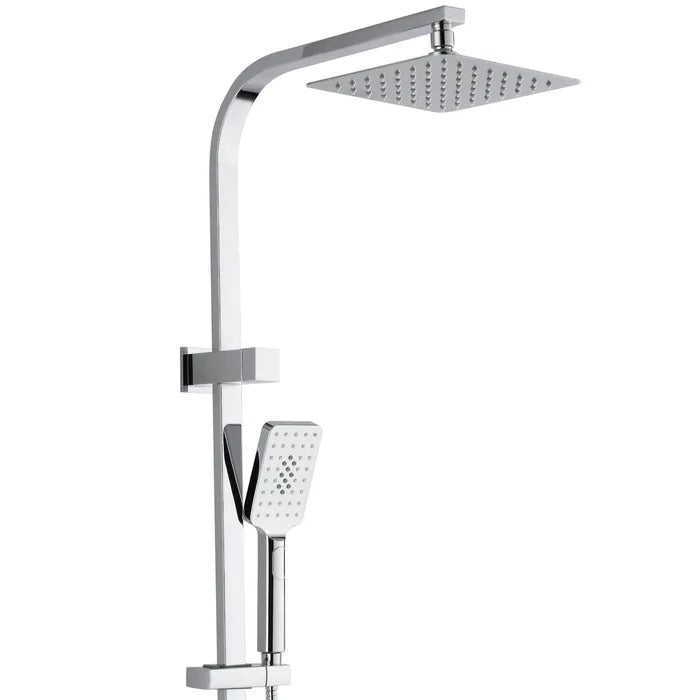 INSPIRE TARAN COMBO SHOWER SET WITH SINGLE HOSE CHROME (TOP INLET)