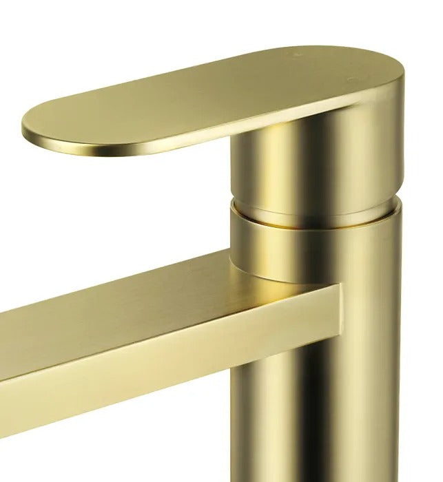 INSPIRE VETTO BASIN MIXER BRUSHED GOLD